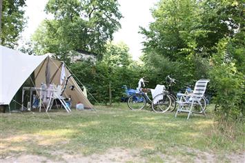 pitch tent rental bike