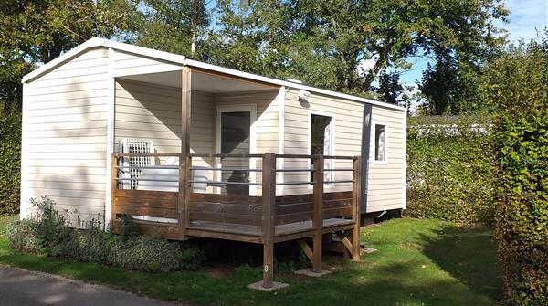 Cottage Bambou Family Baby to rent in Camping la forêt à Jumièges in Normandy